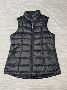 REI Co-op Women's 650 Down Puffer Vest Black Size M Medium Like New